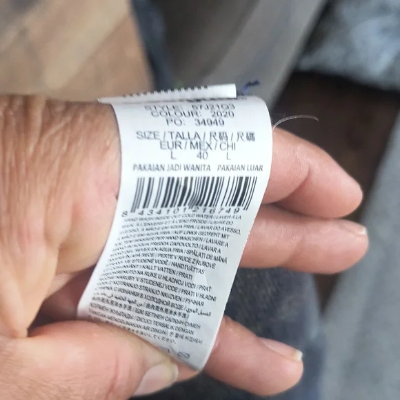 Desigual Devorah Open Front Wool Blend Cardigan Floral Artsy Boho Sz Lg Women - Picture 4 of 17